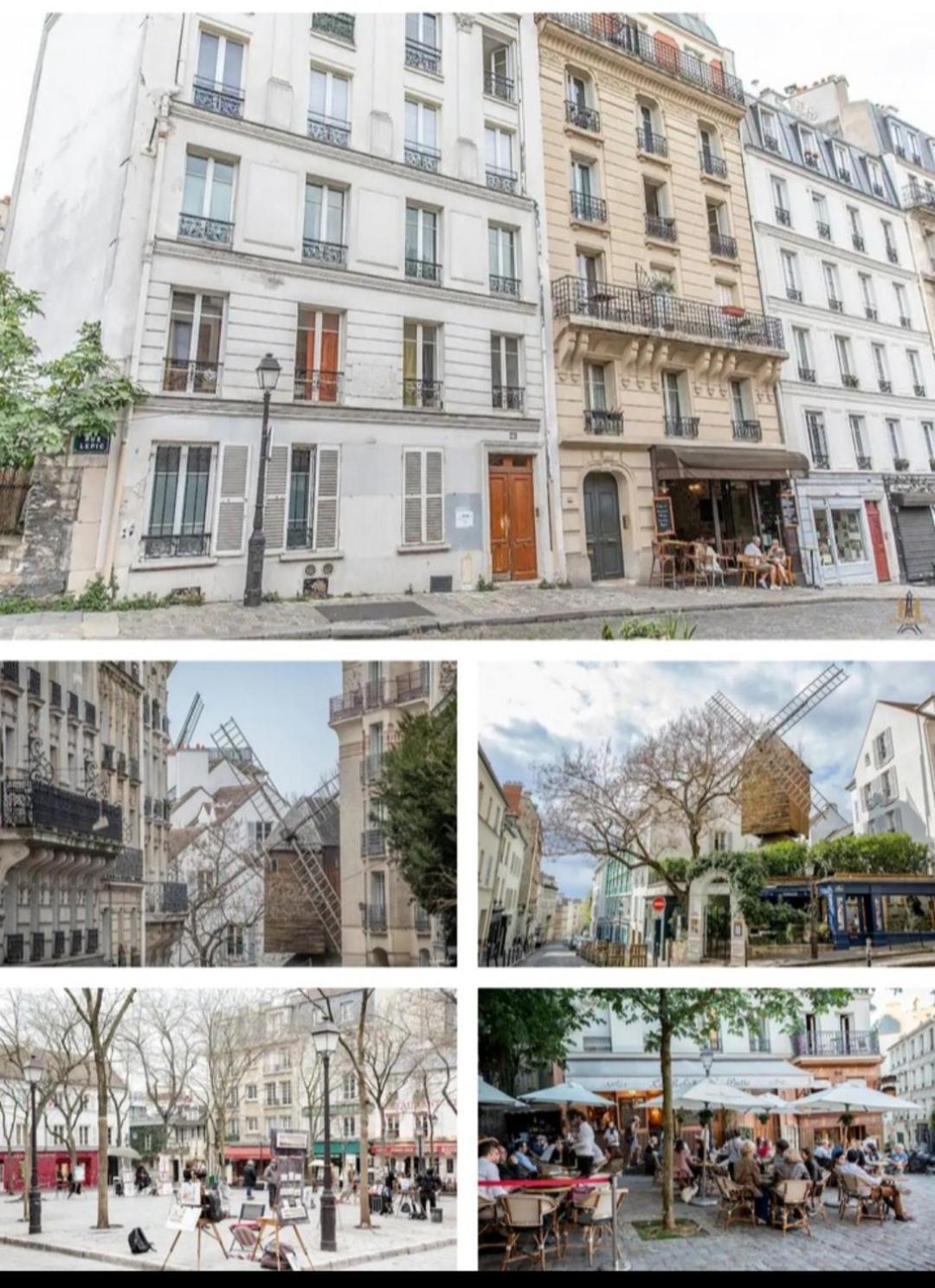 Appartamento Montmartre Paris 18 Esterno foto